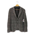 ザラ ZARA 2Bチェックテーラードジャケット レディース EUR:42