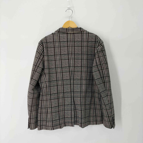 ザラ ZARA 2Bチェックテーラードジャケット レディース EUR:42