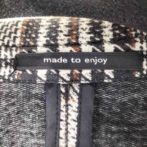 ザラ ZARA 2Bチェックテーラードジャケット レディース EUR:42