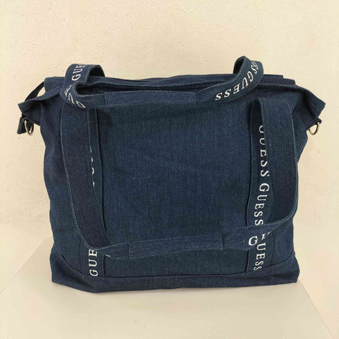 ゲスジーンズ GUESS JEANS ロゴライン デニムトートバッグ メンズ