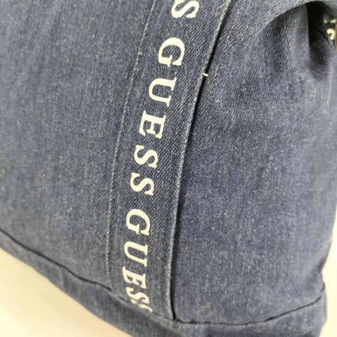 ゲスジーンズ GUESS JEANS ロゴライン デニムトートバッグ メンズ