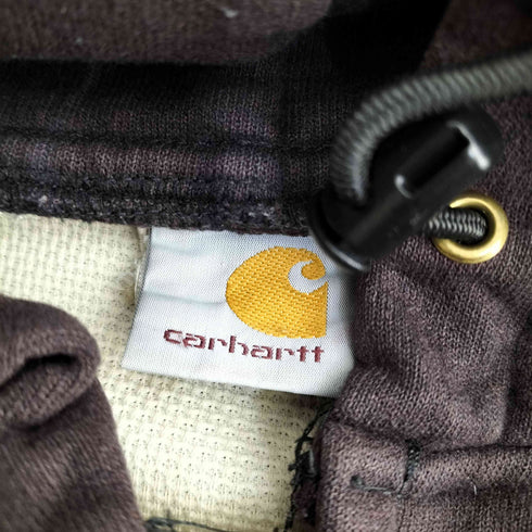 カーハート Carhartt 90S MADE IN MEXICO ダブルフェイス 裏地サーマルジップパーカー フェード メンズ 2XL