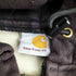 カーハート Carhartt 90S MADE IN MEXICO ダブルフェイス 裏地サーマルジップパーカー フェード メンズ 2XL