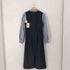 _LIUHAHA ツイード切替 L/S ワンピース レディース import:M