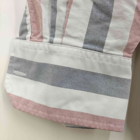 トムブラウン THOM BROWNE トリコロールビッグストライプ オックスフォードシャツ メンズ 1