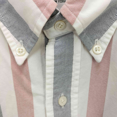 トムブラウン THOM BROWNE トリコロールビッグストライプ オックスフォードシャツ メンズ 1