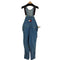 トミージーンズ tommy jeans TJW 90S DUNGAREE 復刻 ロゴワッペン デニムオーバーオール レディース W S
