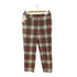 ヴィヴィアンウエストウッドレッドレーベル Vivienne Westwood RED LABEL オーブ刻印ボタン plaid pants ウールチェックパンツ レディース 2