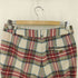 ヴィヴィアンウエストウッドレッドレーベル Vivienne Westwood RED LABEL オーブ刻印ボタン plaid pants ウールチェックパンツ レディース 2