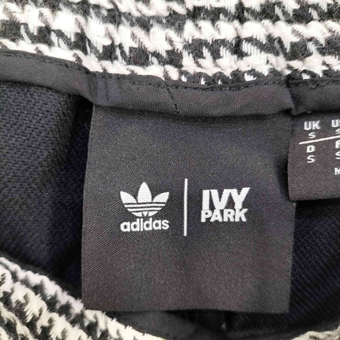 アディダス adidas x IVYPARK 千鳥格子スラックスパンツ レディース import:L
