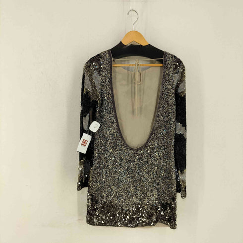 オールセインツ ALLSAINTS HAND EMBELLISHED スパンコール チュニック レディース UK:8