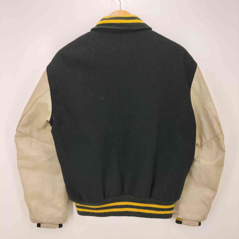 ゴールデンベアー Golden bear 80-90s 革タグ USA製 スタジアムジャンパー メンズ JPN:M