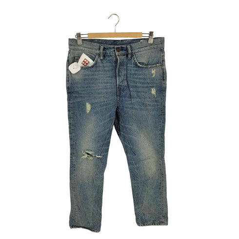 オールセインツ ALLSAINTS ボタンフライ ダメージデニムパンツ レディース W29
