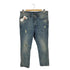 オールセインツ ALLSAINTS ボタンフライ ダメージデニムパンツ レディース W29