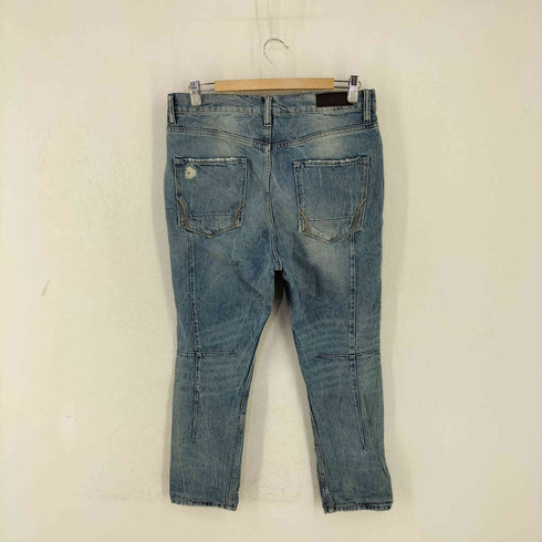 オールセインツ ALLSAINTS ボタンフライ ダメージデニムパンツ レディース W29