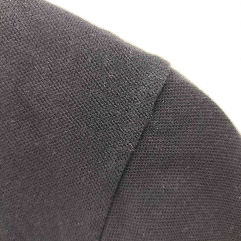 コムデギャルソン COMME des GARCONS AD2015 Polo Shirt Black with embroidered Apples レディース JPN:S