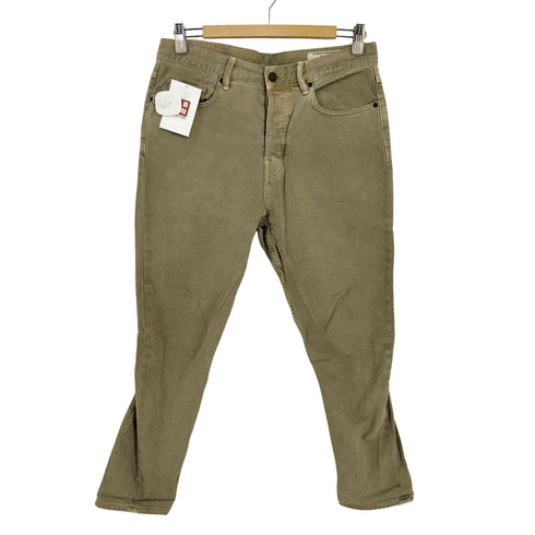 オールセインツ ALLSAINTS ボタンフライ テーパードデニムパンツ レディース W27