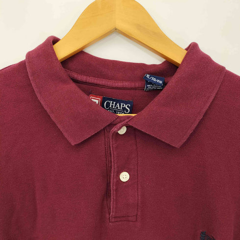チャップス CHAPS 鹿の子L/S ポロシャツ メンズ import:XL