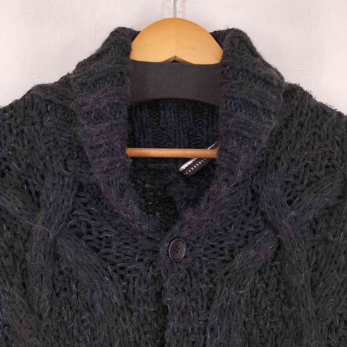 ブラックバレットバイニールバレット BLACKBARRETT by neil barrett ショールカラー モヘア混 カーディガン メンズ JPN:2