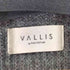 ヴァリスバイファクトタム VALLIS by FACTOTUM ボタンレス ロングカーディガン メンズ