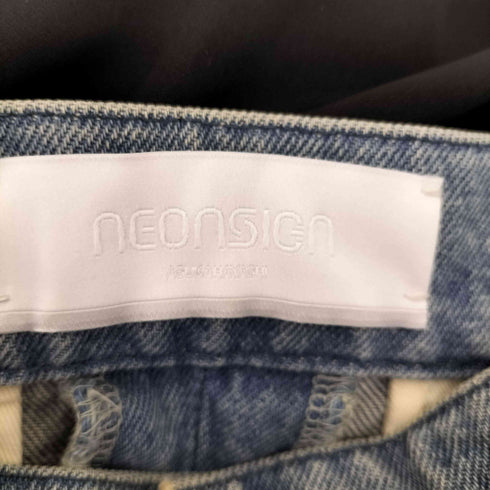 ネオンサイン NEON SIGN EXCLUSIVE Drill Wide Denim Pants メンズ JPN:44