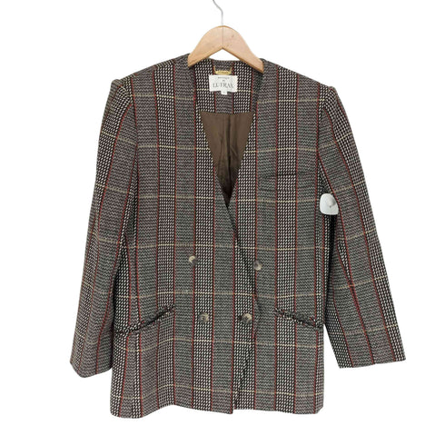 BOUTIQUE DE LUFRAN ノーカラーテーラードジャケット レディース JPN:9号