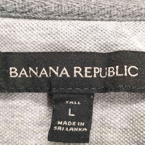 バナナリパブリック BANANA REPUBLIC ロゴ刺繍ポロシャツ メンズ JPN:L