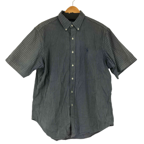 ラルフローレン RALPH LAUREN classic fit ストライプ S/S BD シャツ メンズ JPN:XL