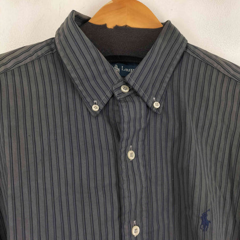ラルフローレン RALPH LAUREN classic fit ストライプ S/S BD シャツ メンズ JPN:XL