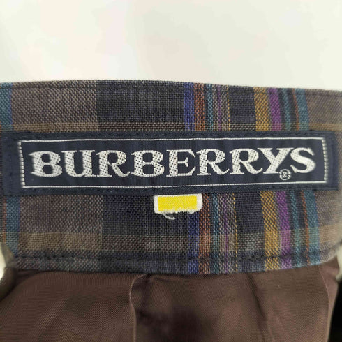 バーバリーズ BURBERRYS チェック柄ミディスカート レディース