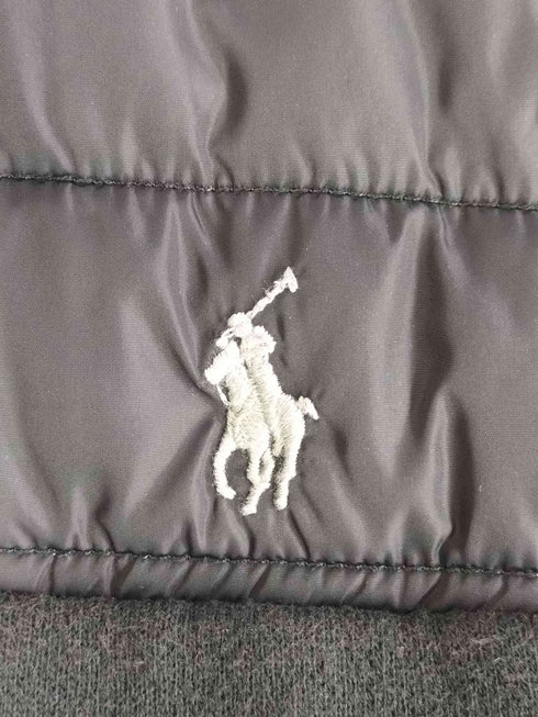 ポロラルフローレン POLO RALPH LAUREN 異素材切替 中綿フーデッドジャケット メンズ import:M