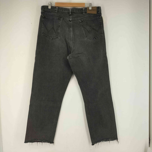 ラングラー Wrangler ブラックデニムパンツ メンズ 38/34