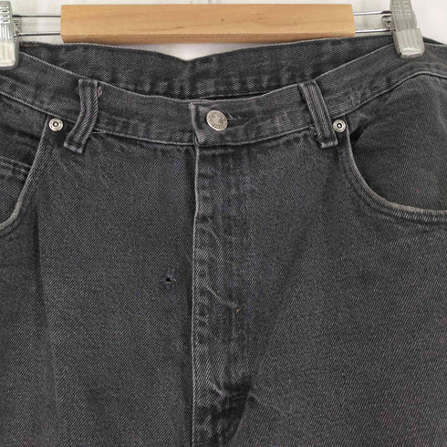 ラングラー Wrangler ブラックデニムパンツ メンズ 38/34