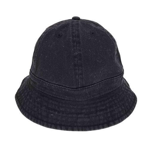 ニューエラ NEW ERA ロゴ刺繍 ブラックデニム バケットハット レディース