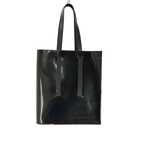 ユニクロプラスジェイ UNIQLO+J LEATHER TOTE エナメル レザートートバッグ レディース