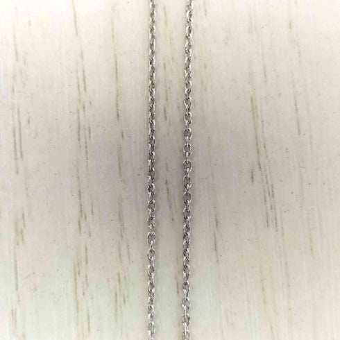Crossfor SILVER925刻印 ジルコニア クロストップ ネックレス レディース