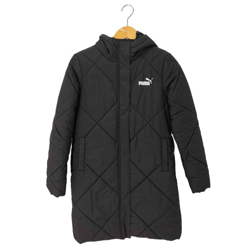 プーマ PUMA ESS パデッドコート ロング中綿コート ベンチコート レディース JPN:S