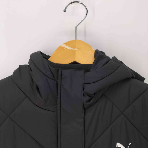 プーマ PUMA ESS パデッドコート ロング中綿コート ベンチコート レディース JPN:S