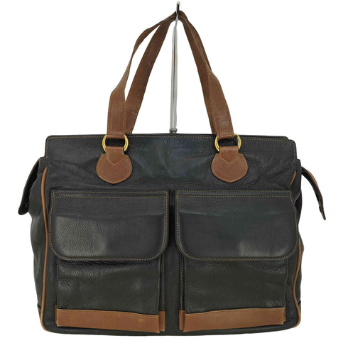 Linea 86 pelletterie イタリア製 2Way レザー ハンドバッグ メンズ