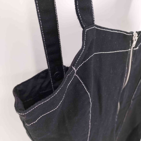 ムルーア MURUA 24SS デニム フロント ジップ キャミ ワンピース レディース FREE