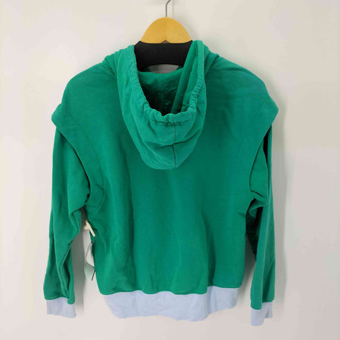 ナイキ NIKE W NSW TEAM NK FLC HOODIE NEPTUNE ロゴプリントパーカー レディース JPN:XS