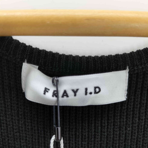 フレイアイディー FRAY I.D ダイヤネックフレアニットワンピース レディース FREE