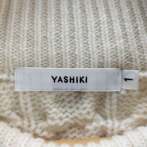 ヤシキ yashiki フィッシャーマンニット メンズ JPN:1