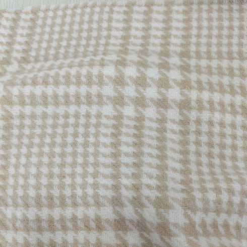 ファーファー furfur 千鳥柄大判ストール レディース