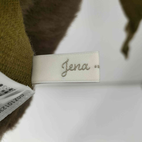ジェナ JENA Jena Espace Merveilleux 異素材切替ケーブル編シャギーニットセーター レディース FREE