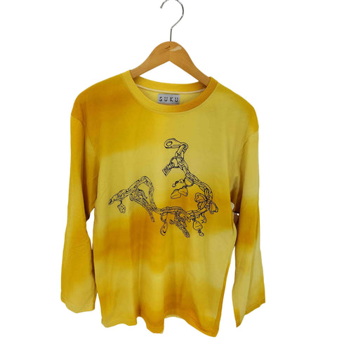 SUKU HOME プリントL/S TEE メンズ JPN:S