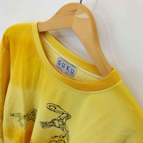 SUKU HOME プリントL/S TEE メンズ JPN:S