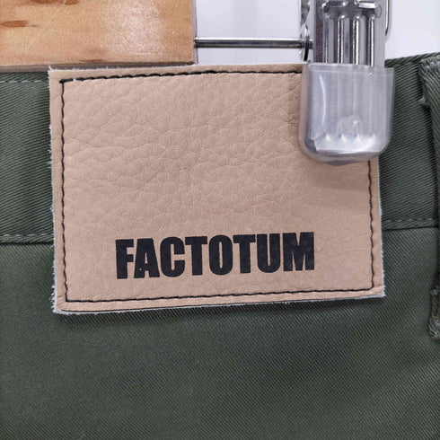 ファクトタム FACTOTUM ノータックストレートパンツ メンズ US:30-31