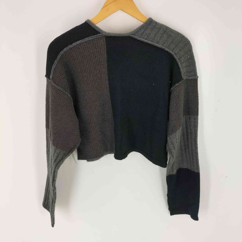 ケイビーエフ KBF パッチワークニットカーディガン レディース ONE SIZE