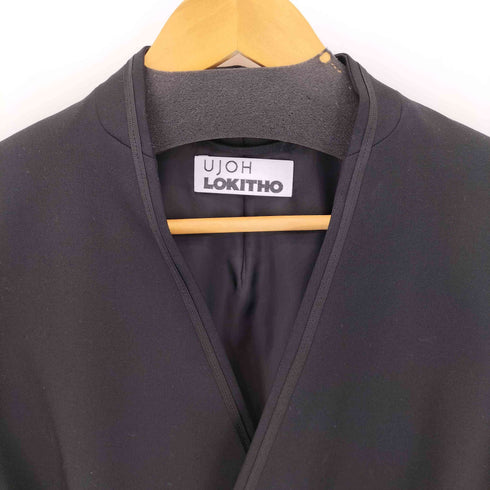 ウジョー Ujoh LOKITHO Code Embroidery Collarless Jack レディース JPN:2